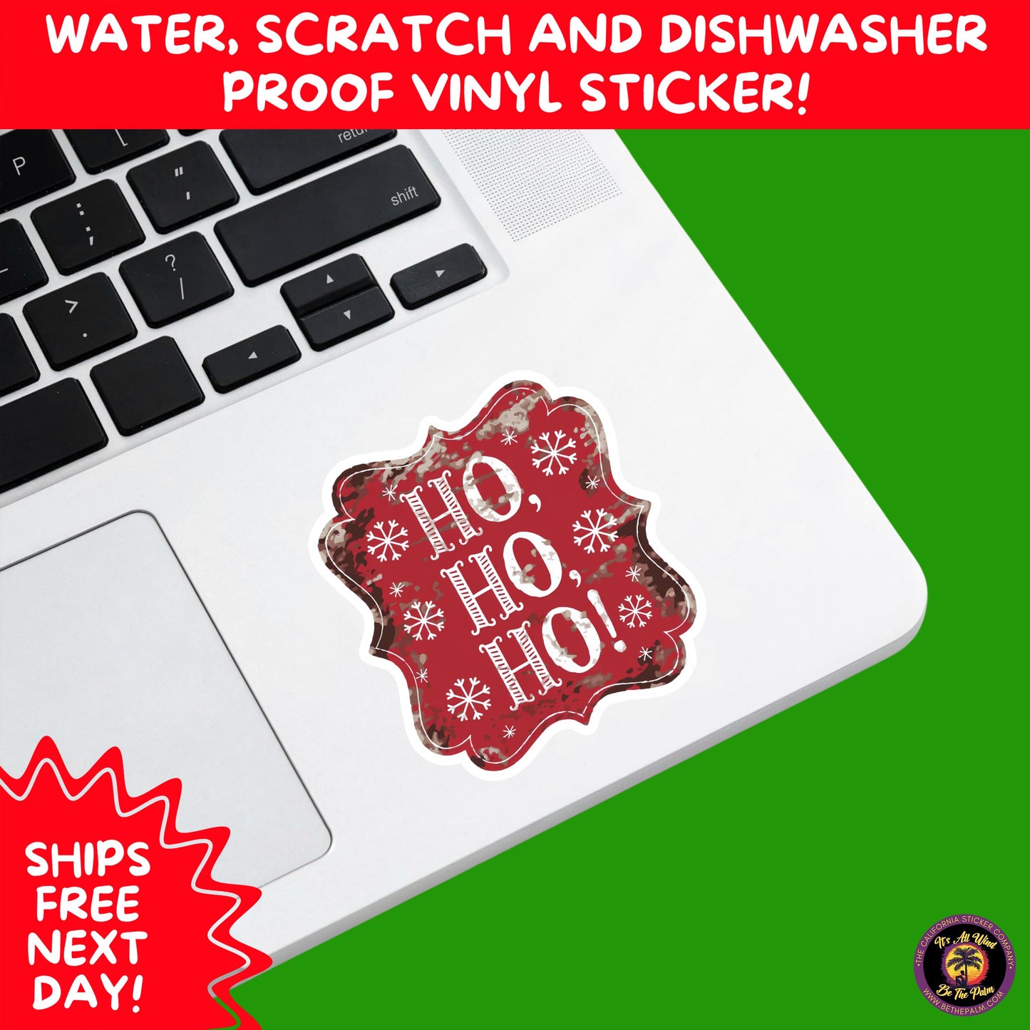 CHRISTMAS STICKER PACK | Festive Holiday Decor Vinyl Stickers Perfect for Journals Gifts Planners Stocking Stuffers Winter Aesthetic Fun