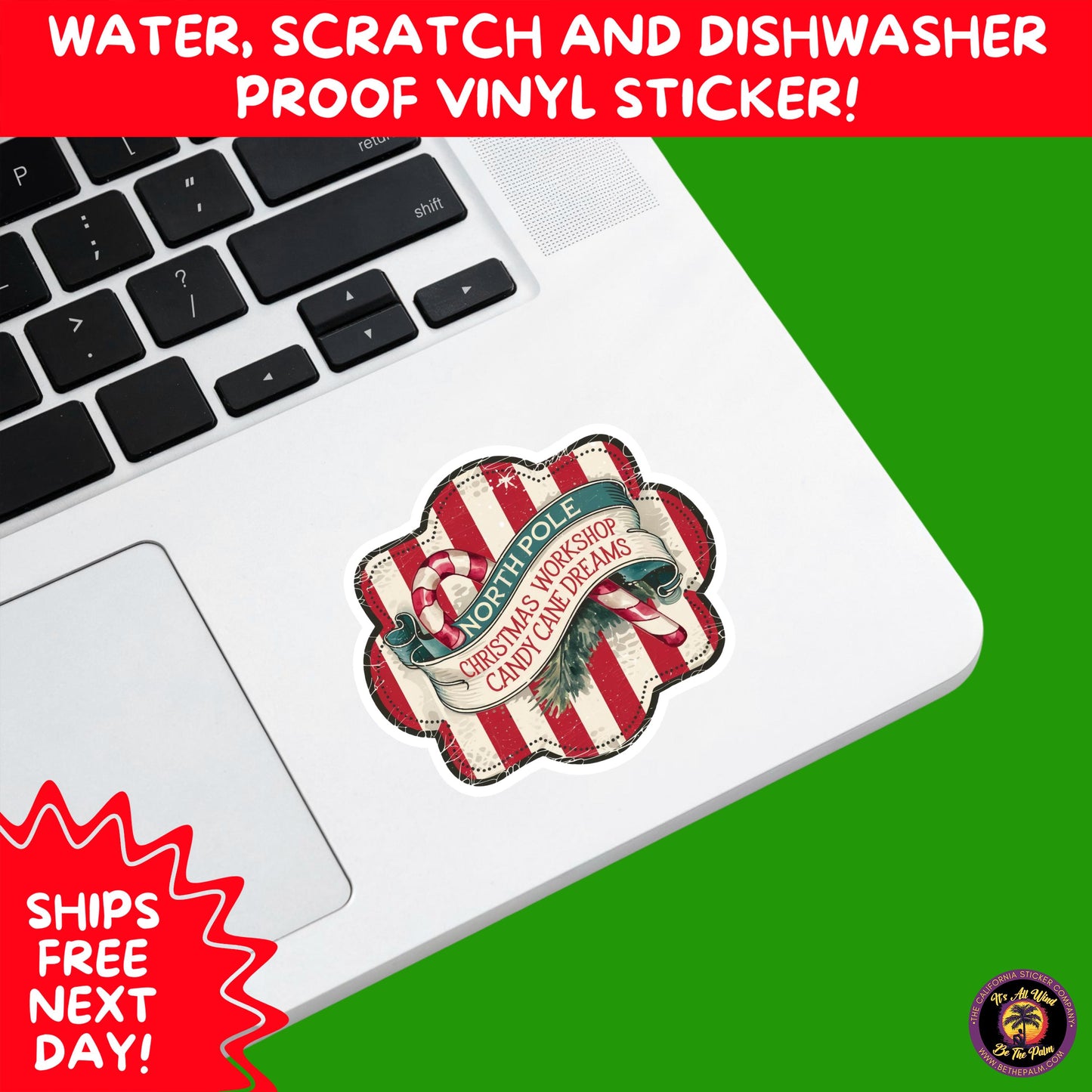CHRISTMAS STICKER PACK | Festive Holiday Decor Vinyl Stickers Perfect for Journals Gifts Planners Stocking Stuffers Winter Aesthetic Fun