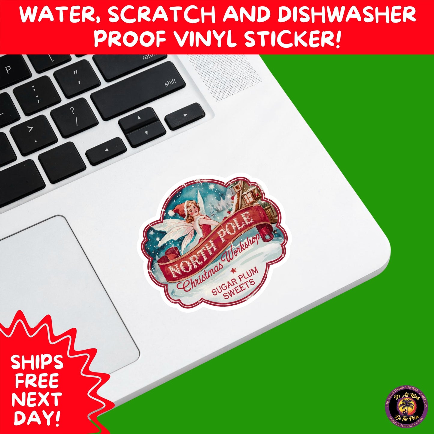 CHRISTMAS STICKER PACK | Festive Holiday Decor Vinyl Stickers Perfect for Journals Gifts Planners Stocking Stuffers Winter Aesthetic Fun