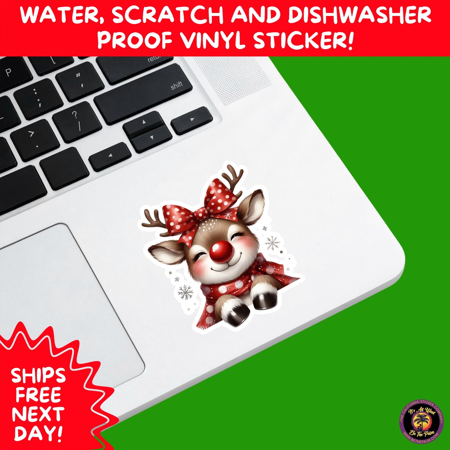 CHRISTMAS STICKER PACK | Festive Holiday Decor Vinyl Stickers Perfect for Journals Gifts Planners Stocking Stuffers Winter for coffee lovers
