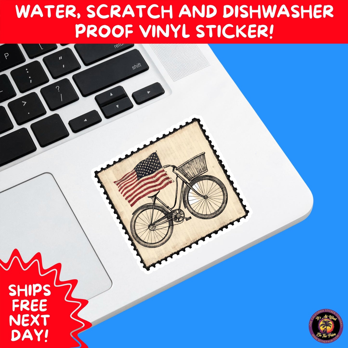 4th of july | sticker pack independence day vinyl decals, usa flag, fireworks, red white blue summer holiday patriotic sticker set