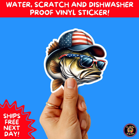 4th of july | sticker pack independence day vinyl decals, usa flag, fireworks, red white blue summer holiday patriotic sticker set