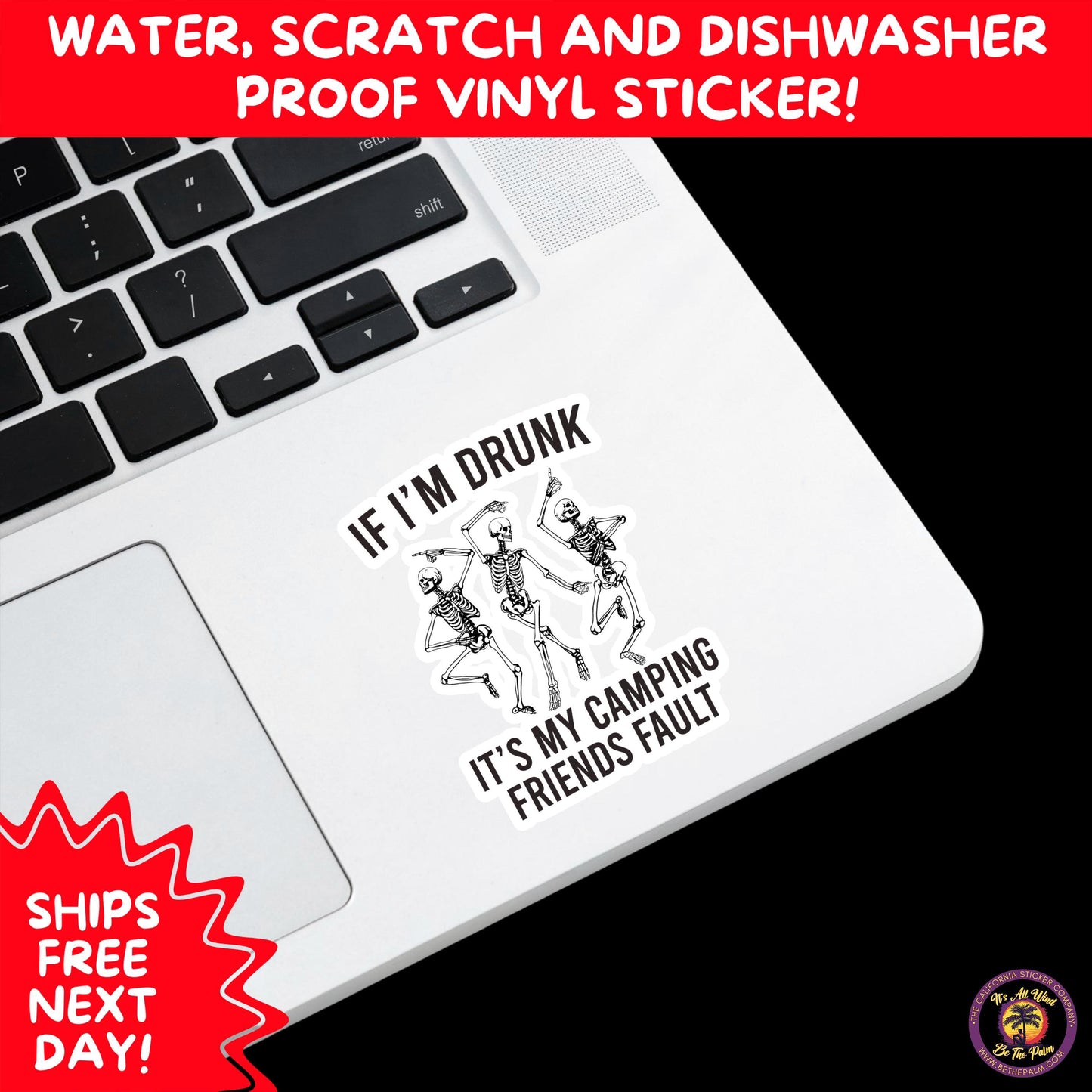 HIKING STICKERS | Set Waterproof Vinyl Decals Ideal for Backpacks Journals Cars Perfect Gift for Trail Walkers Campers and Outdoor Fans