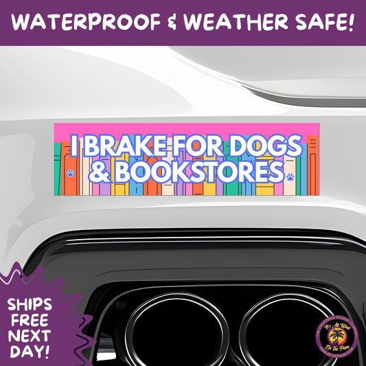 BUMPER STICKER | Funny Vinyl Decals for Cars Trucks Laptops Durable Waterproof Outdoor Sticker Gift for Drivers and Road Trips