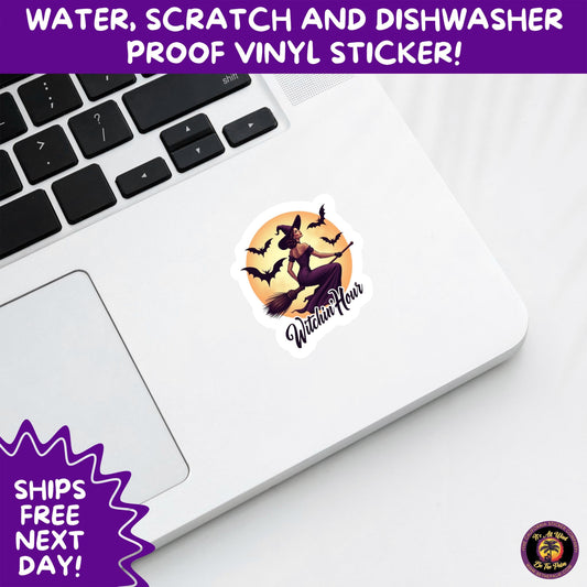 HALLOWEEN VINYL STICKERS | Spooky Ghosts, Witches, Pumpkins, Skulls and Bats β Waterproof Halloween Sticker Pack for All Ages