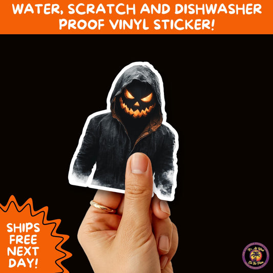 JACK O LANTERN | Aesthetic Halloween Stickers for Planners, Laptops, Water Bottles, and Spooky Autumn Craft Projects