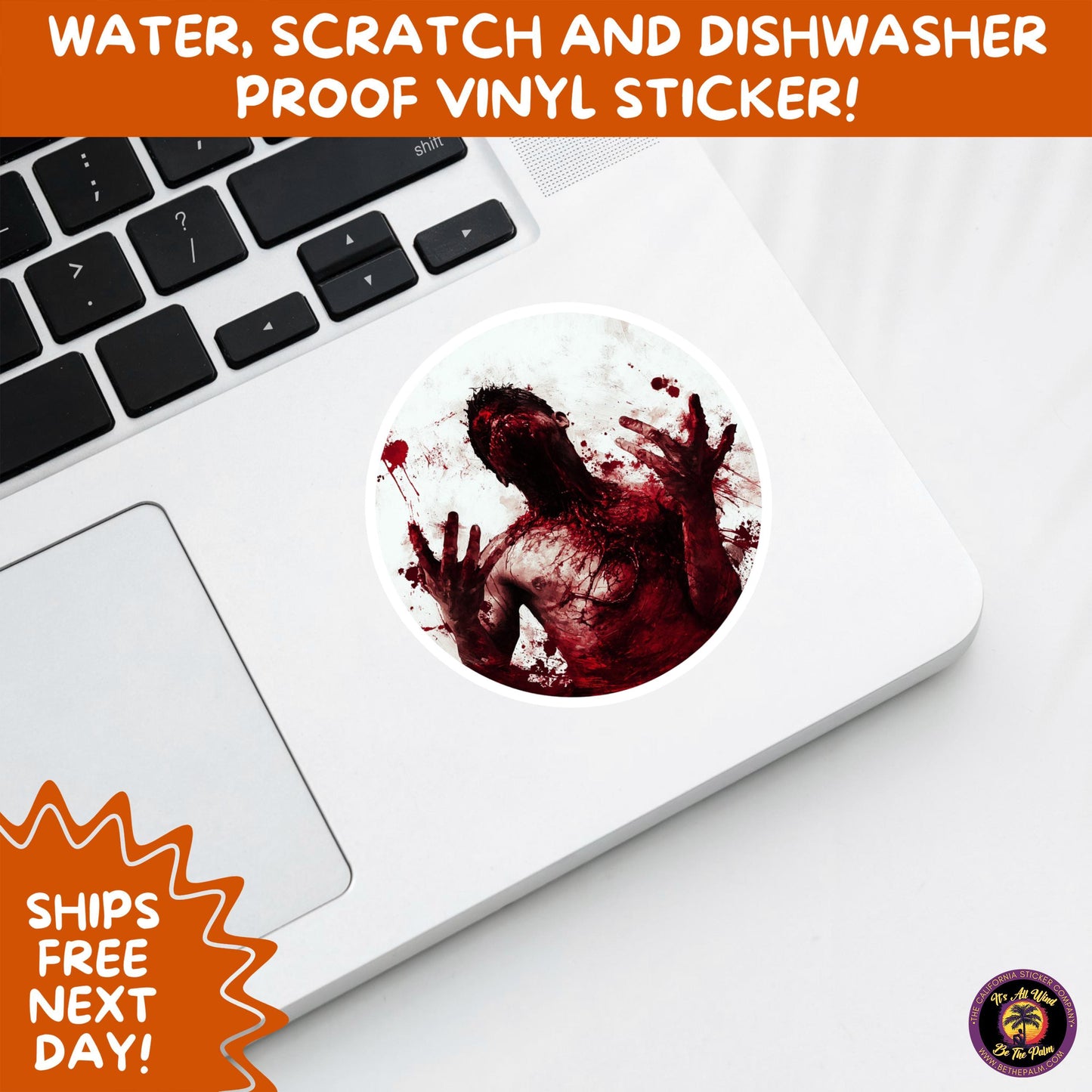 GORE HORROR STICKERS | Creepy Vibe Aesthetic – Blood, Skulls, Guts, and Creepy Vinyl Art for Halloween and Alternative Style Fans