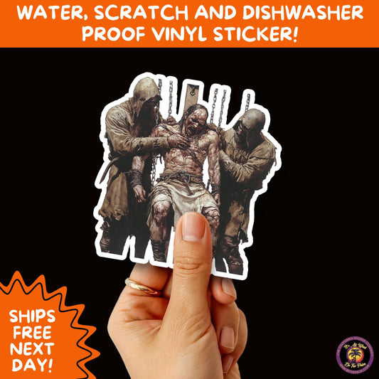 GORE HORROR STICKERS | Creepy Vibe Aesthetic – Blood, Skulls, Guts, and Creepy Vinyl Art for Halloween and Alternative Style Fans