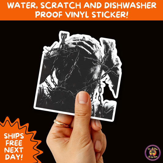 GORE HORROR STICKERS | Creepy Vibe Aesthetic – Blood, Skulls, Guts, and Creepy Vinyl Art for Halloween and Alternative Style Fans