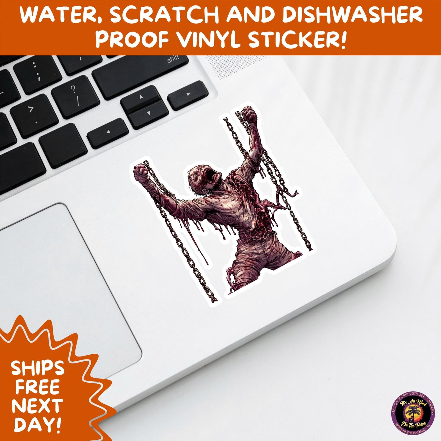 GORE HORROR STICKERS | Creepy Vibe Aesthetic Blood, Skulls, Guts, and Creepy Vinyl Art for Halloween and Alternative Style Fans