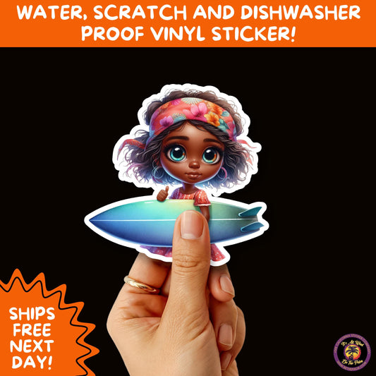 FUN BEACH STICKERS with Bikini Designs, Perfect for Travel Journals, Water Bottles, Tumblers, Laptops, Scrapbooks, and Summer Decor