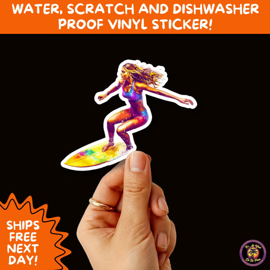 FUN BEACH STICKERS with Bikini Designs, Perfect for Travel Journals, Water Bottles, Tumblers, Laptops, Scrapbooks, and Summer Decor