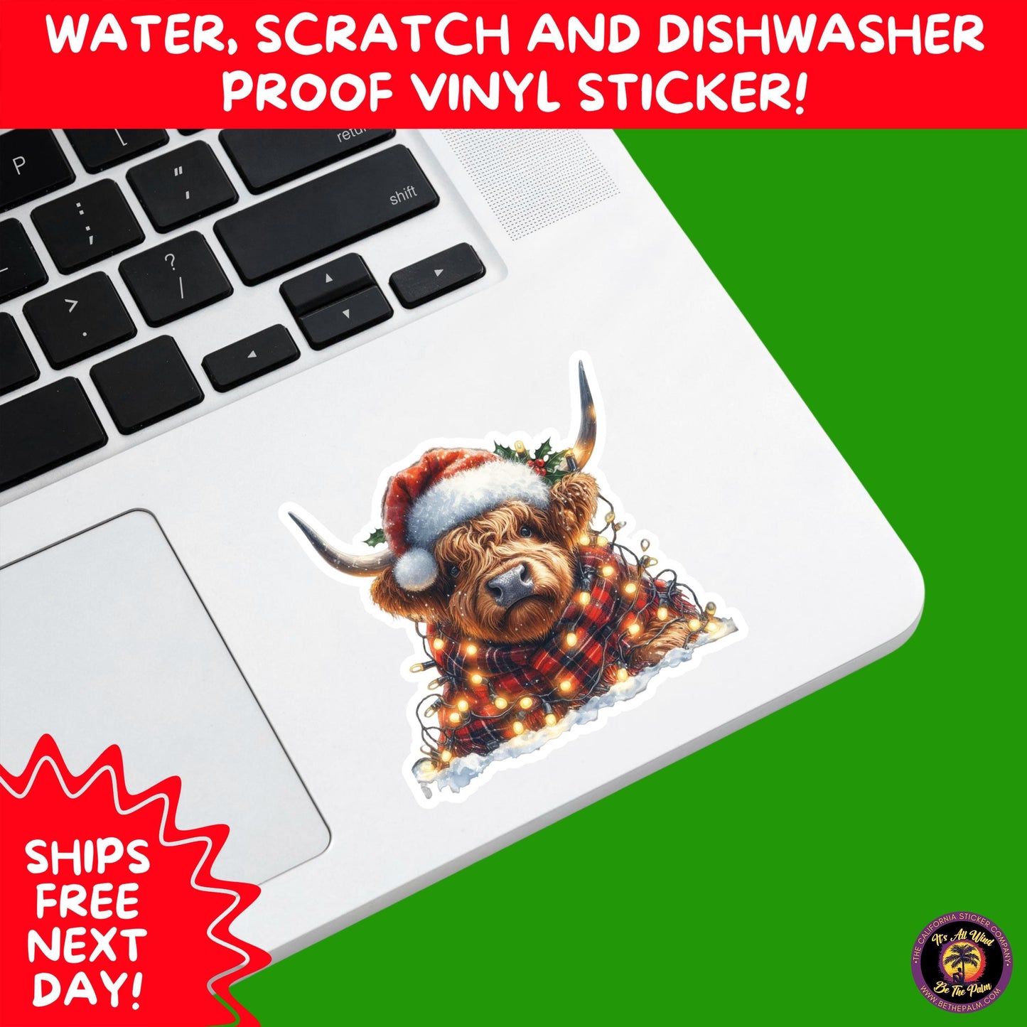 CHRISTMAS STICKER PACK | Festive Holiday Decor Vinyl Stickers Perfect for Journals Gifts Planners Stocking Stuffers Winter Aesthetic Fun
