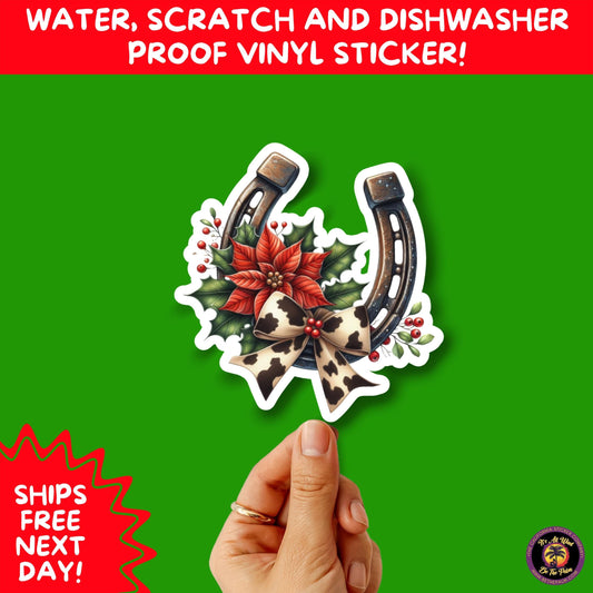 CHRISTMAS STICKER PACK | Festive Holiday Decor Vinyl Stickers Perfect for Journals Gifts Planners Stocking Stuffers Winter Aesthetic Fun