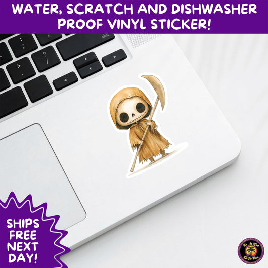 HALLOWEEN VINYL STICKERS | Spooky Ghosts, Witches, Pumpkins, Skulls and Bats Waterproof Halloween Sticker Pack for All Ages