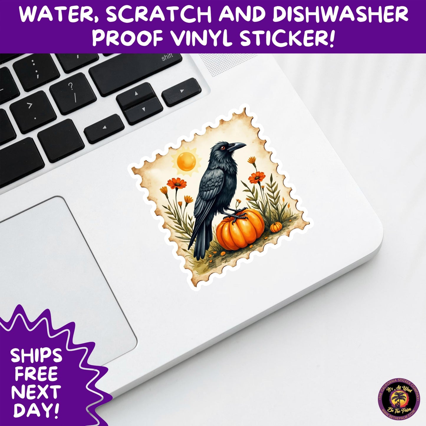 HALLOWEEN VINYL STICKERS | Spooky Ghosts, Witches, Pumpkins, Skulls and Bats – Waterproof Halloween Sticker Pack for All Ages