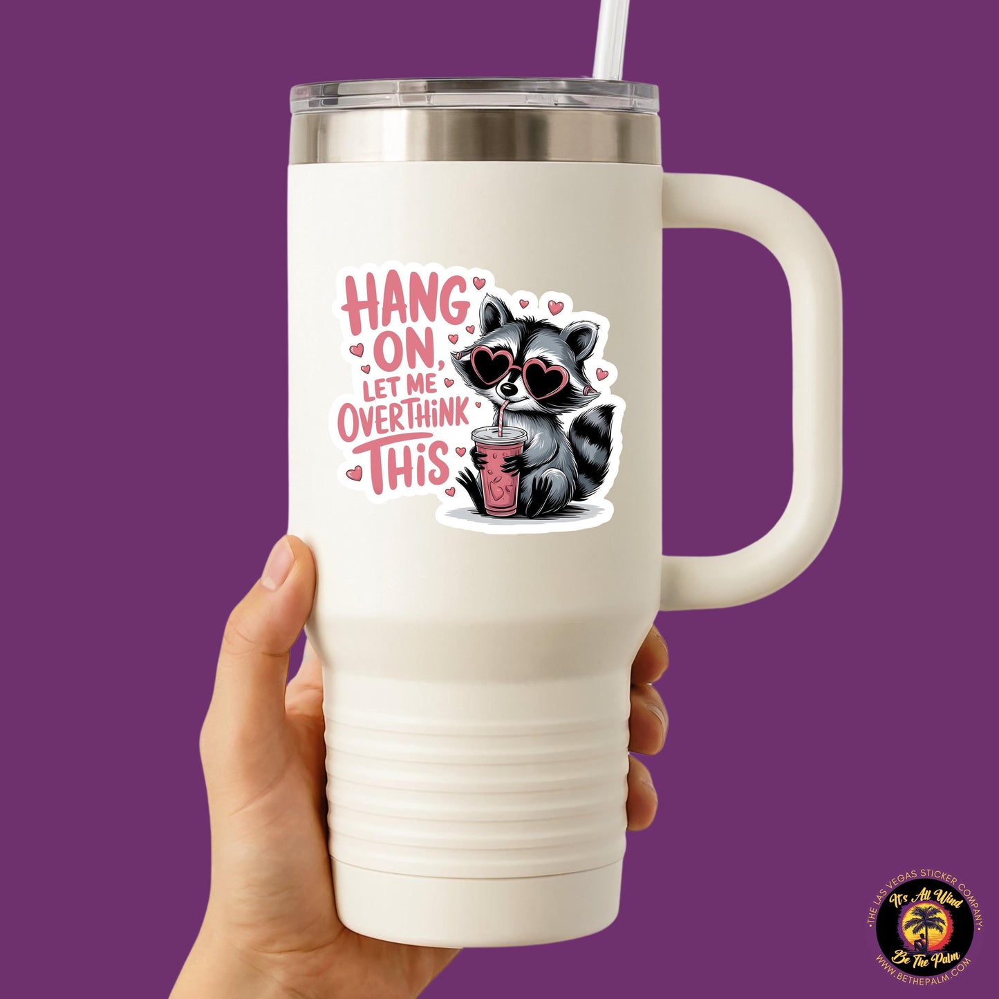 RACCOON STICKER | funny sticker, laptop sticker, stickers, stickers for hydro, vinyl stickers, meme sticker, water bottle sticker