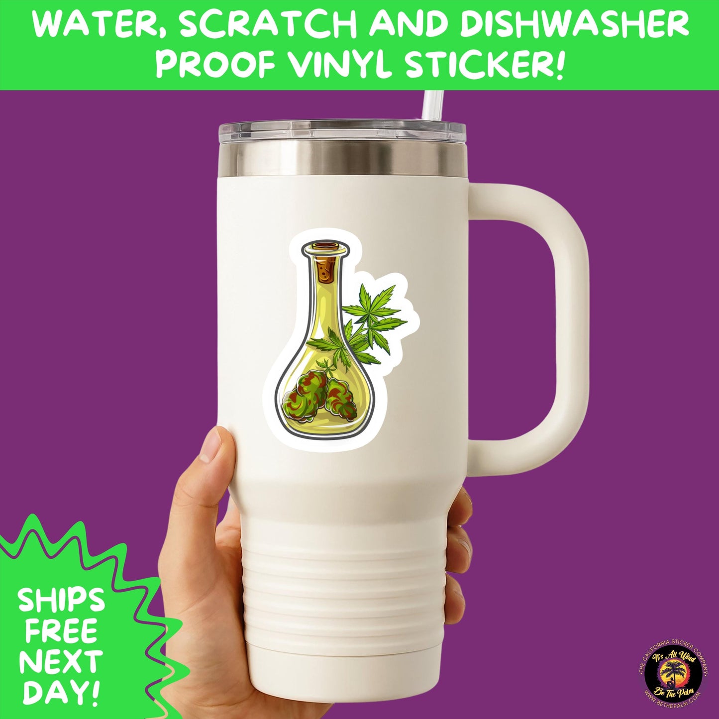 WEED STICKER SET | Funny 420 Cannabis Stickers for Water Bottle, Laptop, Hydroflask, Stoner Gift Idea, Smoker Vinyl Decal Pack