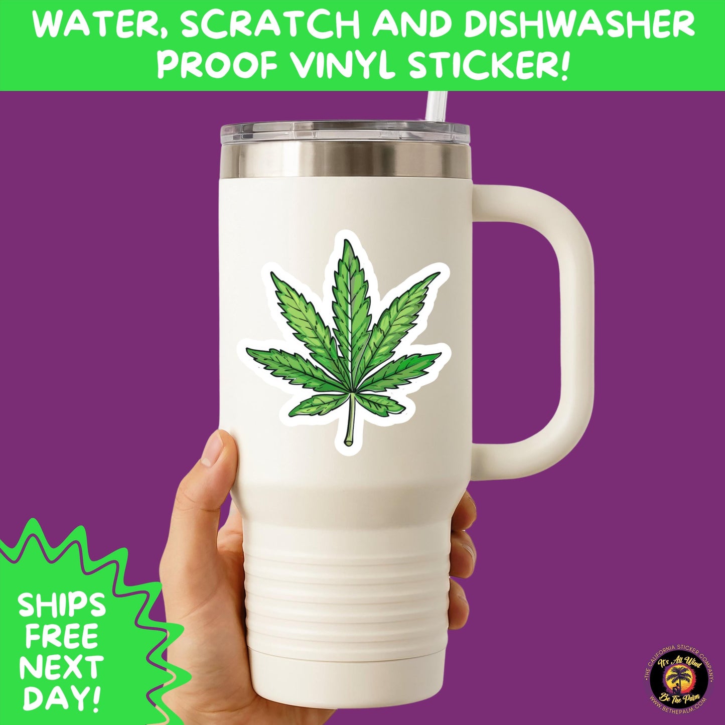 WEED STICKER SET | Funny 420 Cannabis Stickers for Water Bottle, Laptop, Hydroflask, Stoner Gift Idea, Smoker Vinyl Decal Pack