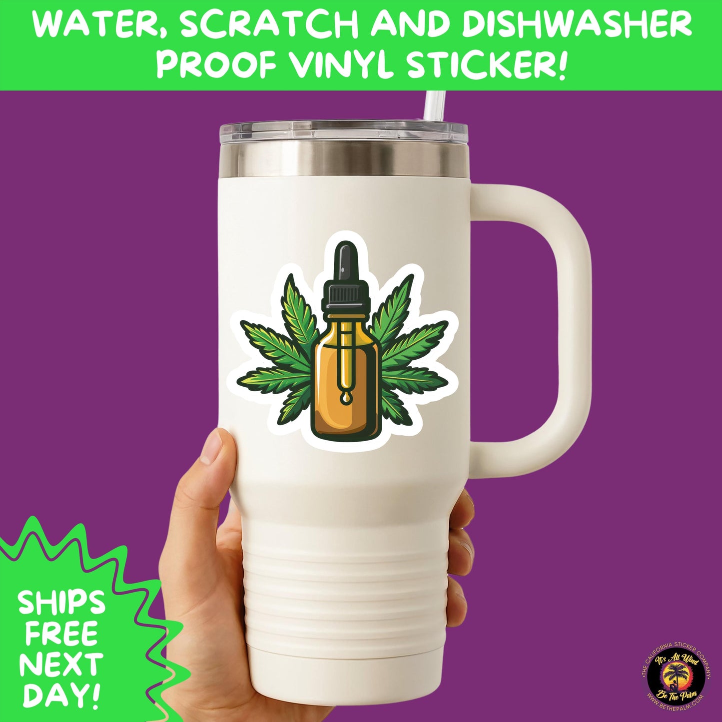 WEED STICKER SET | Funny 420 Cannabis Stickers for Water Bottle, Laptop, Hydroflask, Stoner Gift Idea, Smoker Vinyl Decal Pack