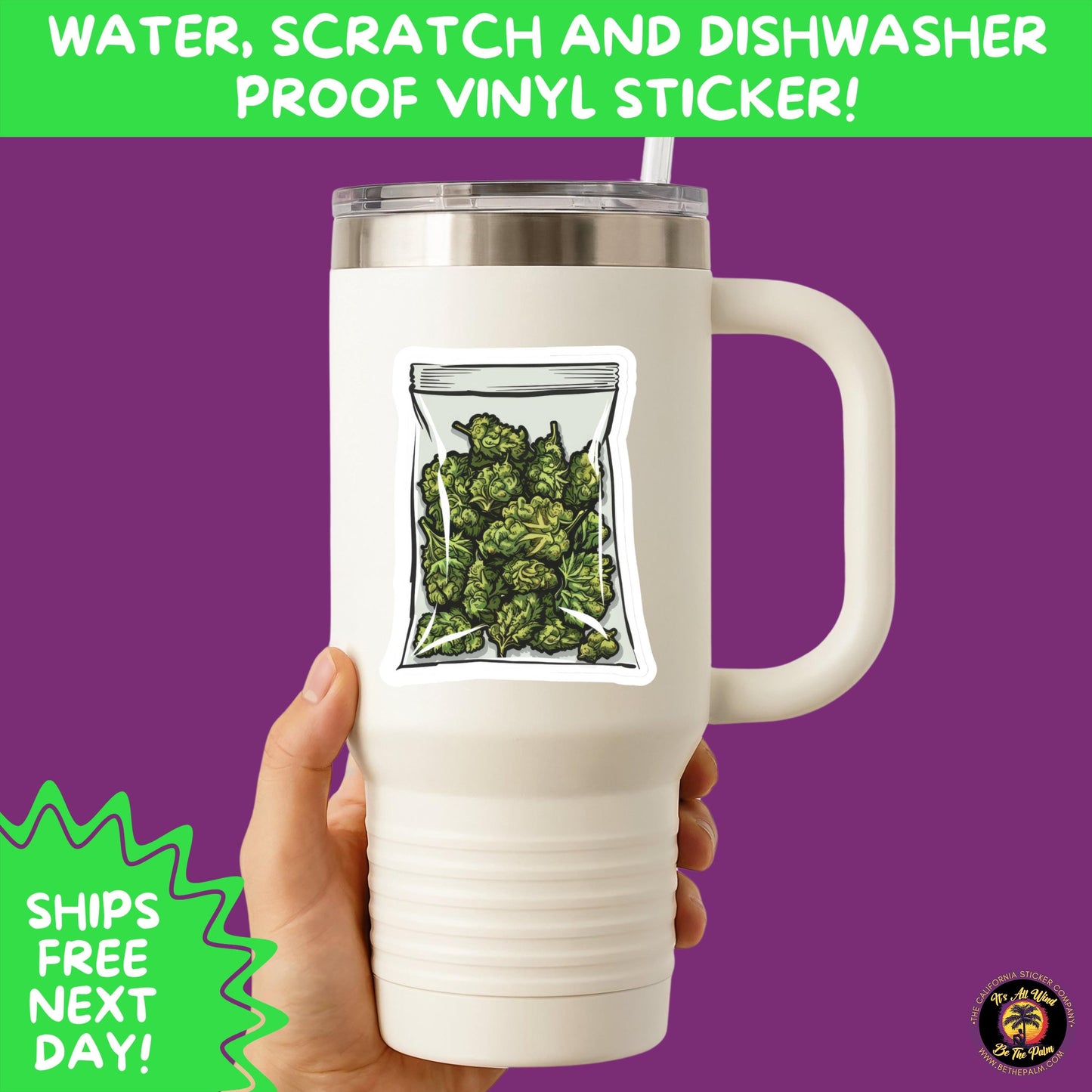 WEED STICKER SET | Funny 420 Cannabis Stickers for Water Bottle, Laptop, Hydroflask, Stoner Gift Idea, Smoker Vinyl Decal Pack