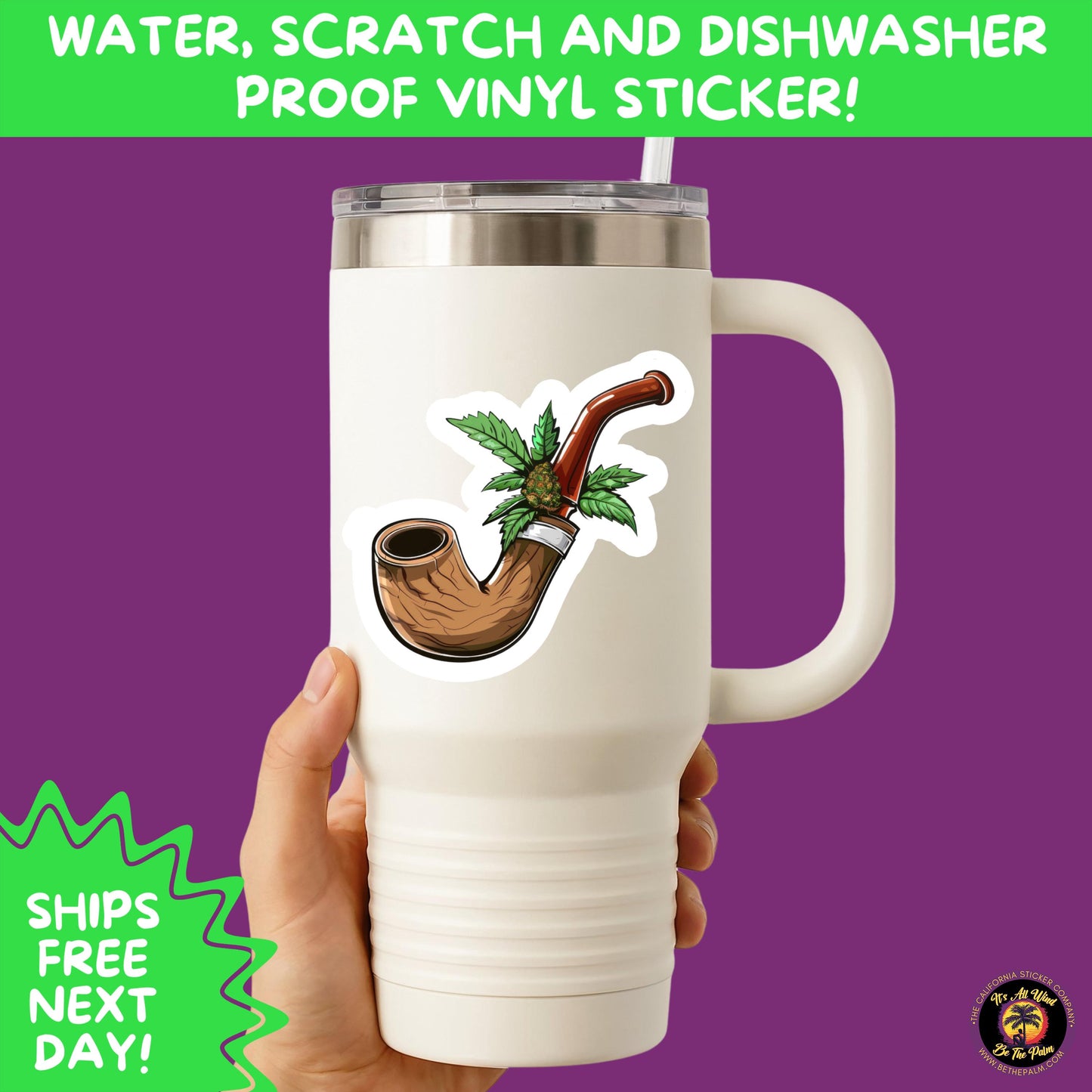 WEED STICKER SET | Funny 420 Cannabis Stickers for Water Bottle, Laptop, Hydroflask, Stoner Gift Idea, Smoker Vinyl Decal Pack
