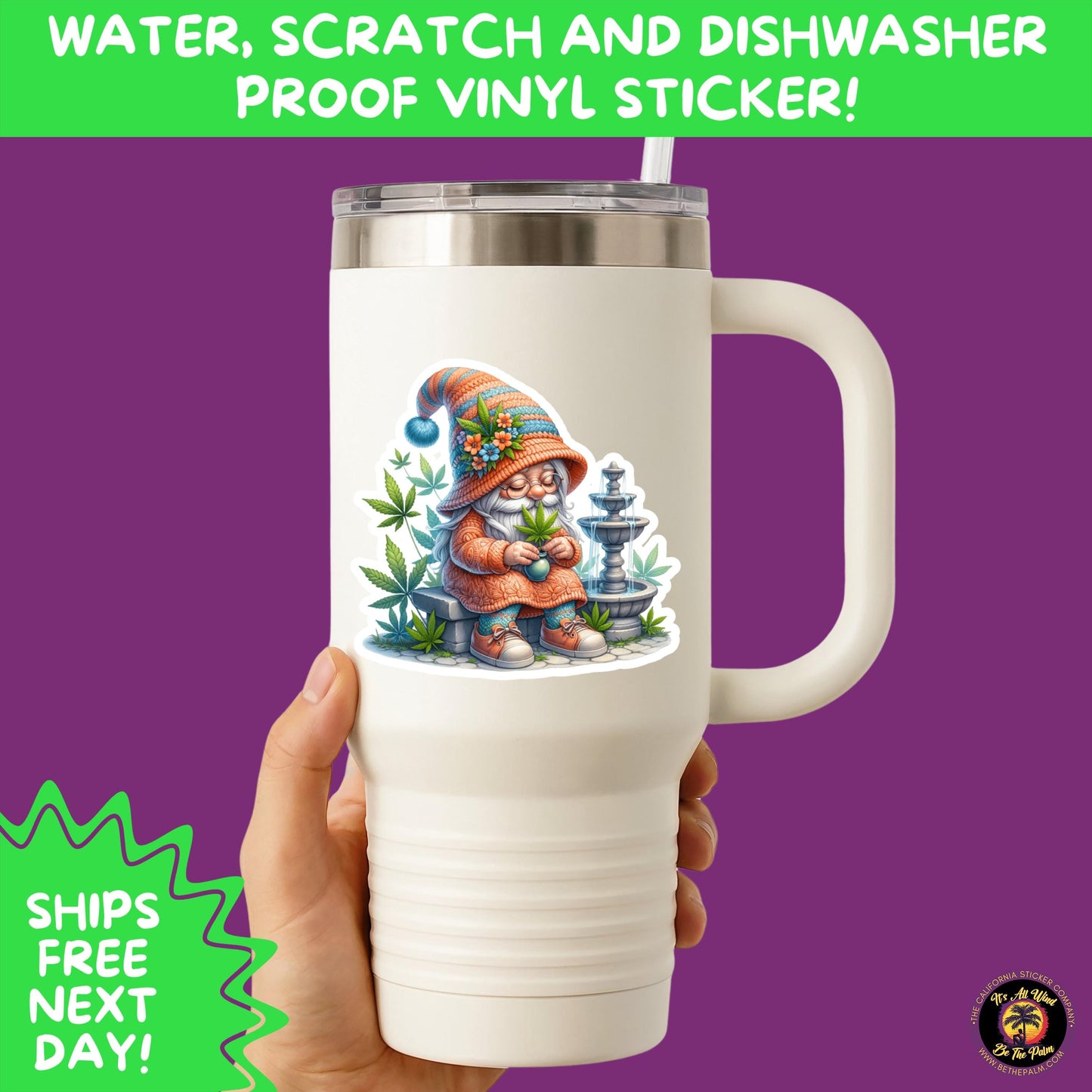 WEED STICKER SET | Funny 420 Cannabis Stickers for Water Bottle, Laptop, Hydroflask, Stoner Gift Idea, Smoker Vinyl Decal Pack