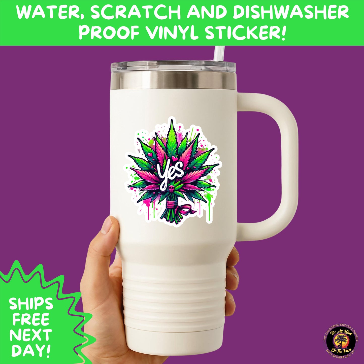 WEED STICKER SET | Funny 420 Cannabis Stickers for Water Bottle, Laptop, Hydroflask, Stoner Gift Idea, Smoker Vinyl Decal Pack