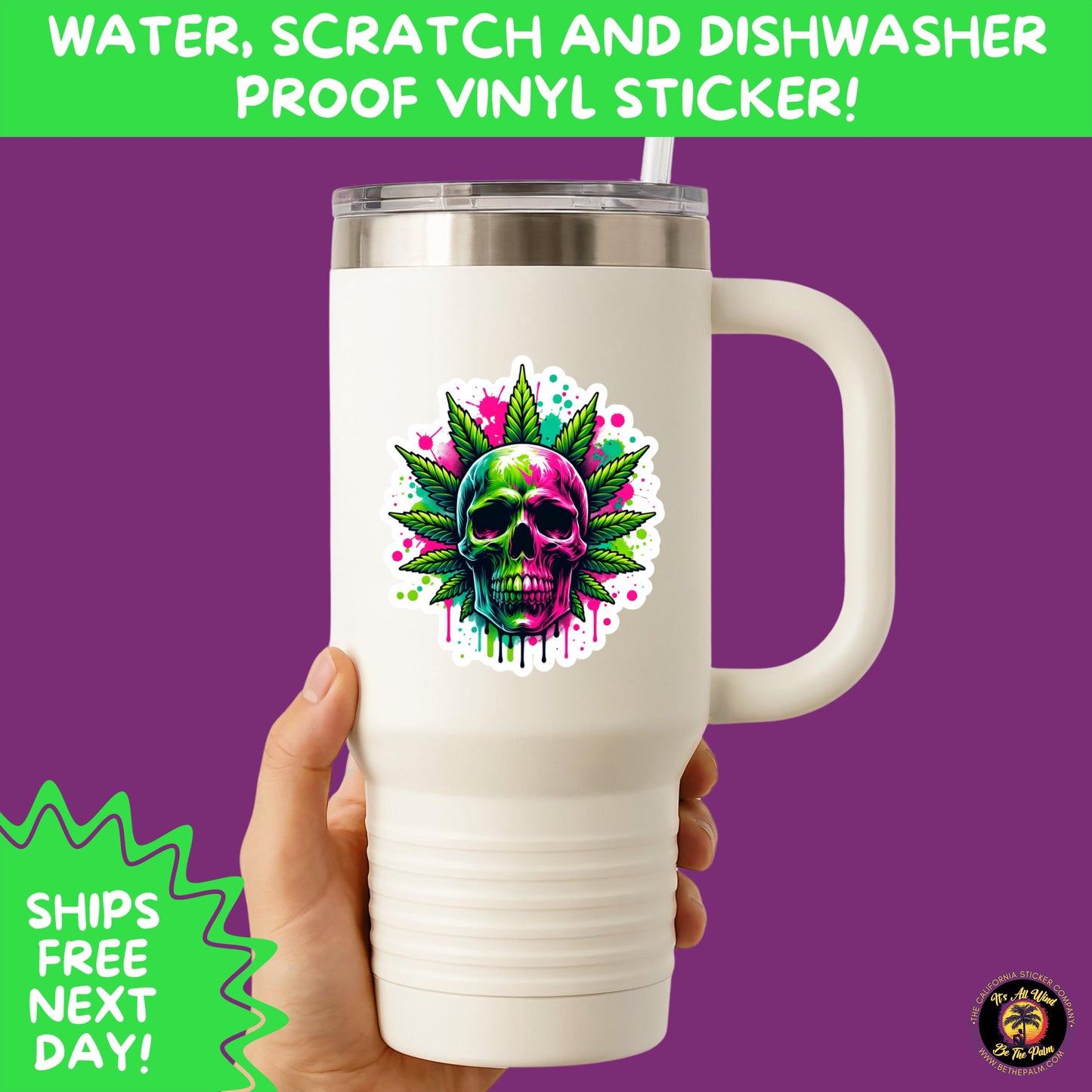 WEED STICKER SET | Funny 420 Cannabis Stickers for Water Bottle, Laptop, Hydroflask, Stoner Gift Idea, Smoker Vinyl Decal Pack
