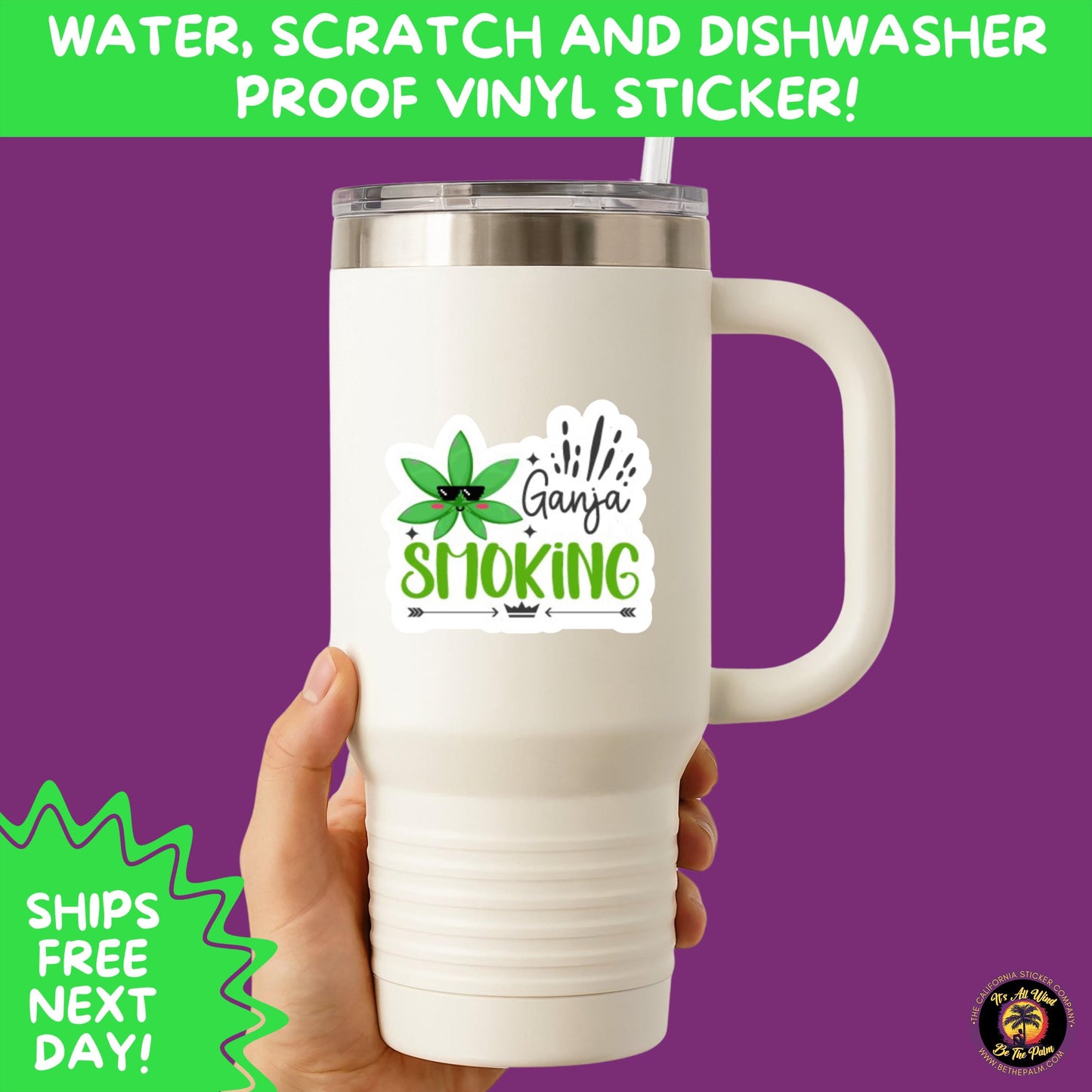 WEED STICKER SET | Funny 420 Cannabis Stickers for Water Bottle, Laptop, Hydroflask, Stoner Gift Idea, Smoker Vinyl Decal Pack