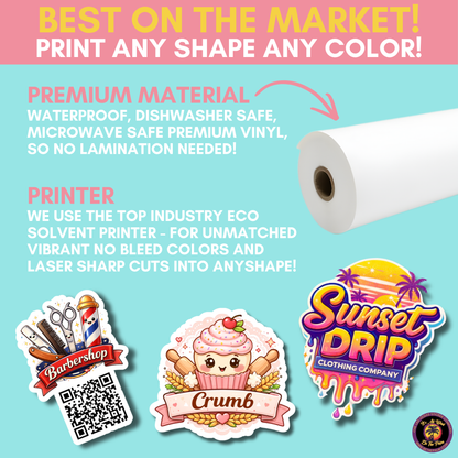 CUSTOM STICKERS