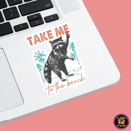 RACCOON STICKER | funny sticker, laptop sticker, stickers, stickers for hydro, vinyl stickers, meme sticker, water bottle sticker