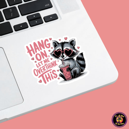 RACCOON STICKER | funny sticker, laptop sticker, stickers, stickers for hydro, vinyl stickers, meme sticker, water bottle sticker