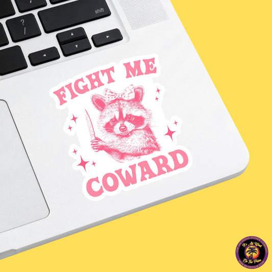 RACCOON STICKER | funny sticker, laptop sticker, stickers, stickers for hydro, vinyl stickers, meme sticker, water bottle sticker