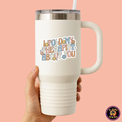 MENTAL HEALTH STICKER | funny sticker, laptop sticker, anxiety, stickers for hydro, vinyl stickers, meme sticker, water bottle sticker