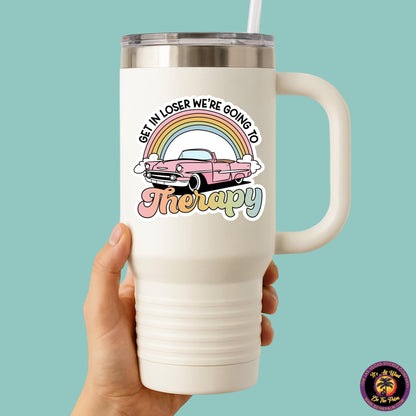 MENTAL HEALTH STICKER | funny sticker, laptop sticker, anxiety, stickers for hydro, vinyl stickers, meme sticker, water bottle sticker