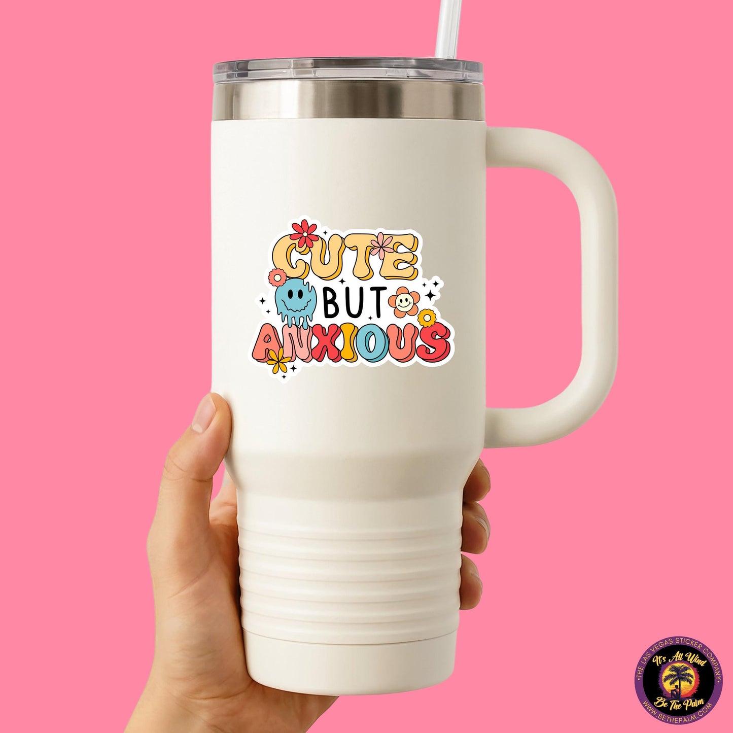 MENTAL HEALTH STICKER | funny sticker, laptop sticker, anxiety, stickers for hydro, vinyl stickers, meme sticker, water bottle sticker
