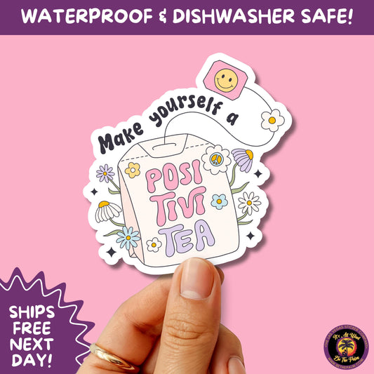 MENTAL HEALTH STICKER | funny sticker, laptop sticker, anxiety, stickers for hydro, vinyl stickers, meme sticker, water bottle sticker