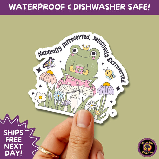 MENTAL HEALTH STICKER | funny sticker, laptop sticker, anxiety, stickers for hydro, vinyl stickers, meme sticker, water bottle sticker