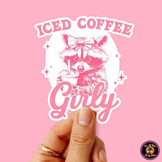 RACCOON STICKER | funny sticker, laptop sticker, stickers, stickers for hydro, vinyl stickers, meme sticker, water bottle sticker