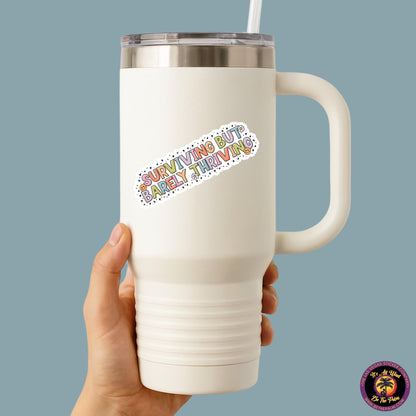 MENTAL HEALTH STICKER | funny sticker, laptop sticker, anxiety, stickers for hydro, vinyl stickers, meme sticker, water bottle sticker