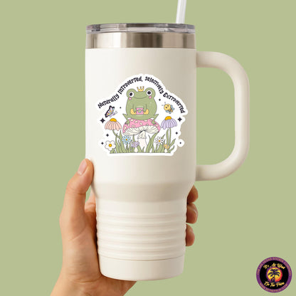 MENTAL HEALTH STICKER | funny sticker, laptop sticker, anxiety, stickers for hydro, vinyl stickers, meme sticker, water bottle sticker