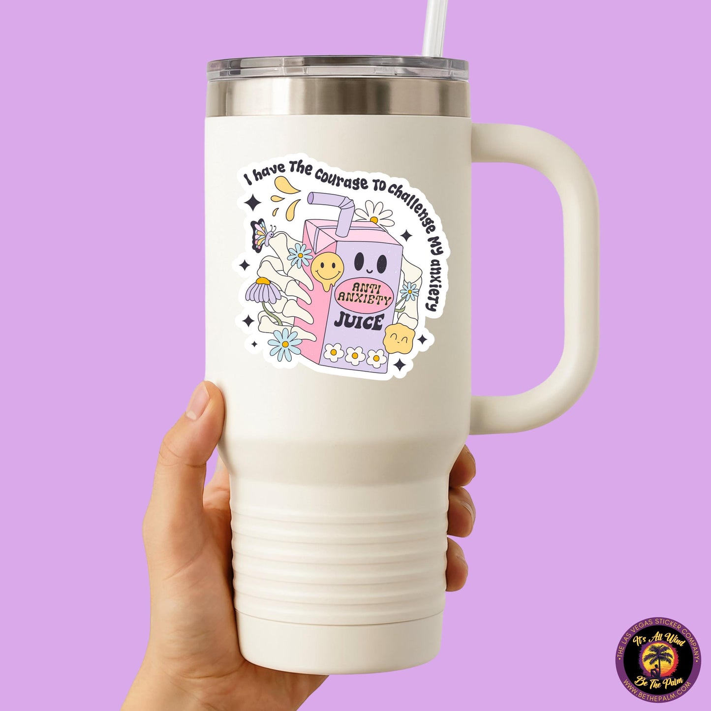 MENTAL HEALTH STICKER | funny sticker, laptop sticker, anxiety, stickers for hydro, vinyl stickers, meme sticker, water bottle sticker