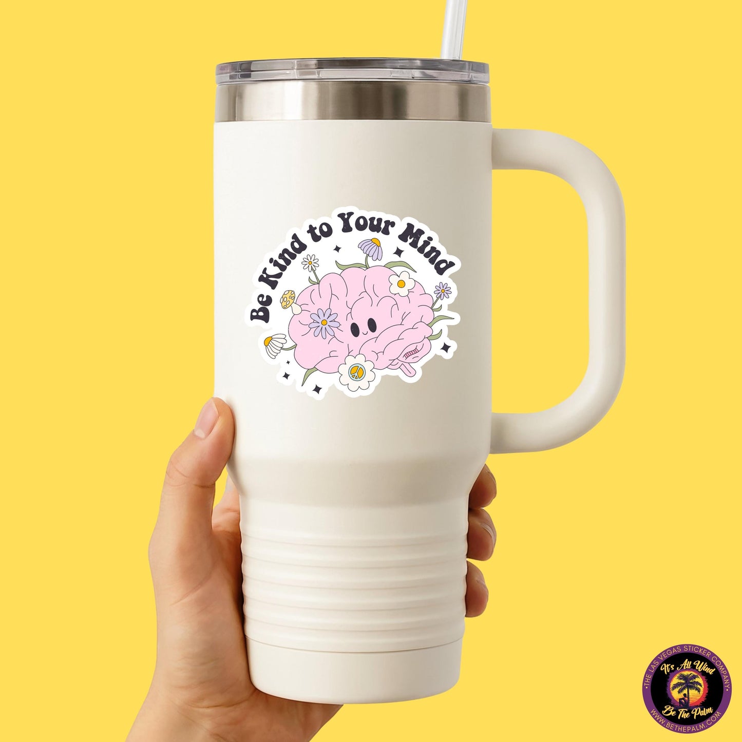 MENTAL HEALTH STICKER | funny sticker, laptop sticker, anxiety, stickers for hydro, vinyl stickers, meme sticker, water bottle sticker