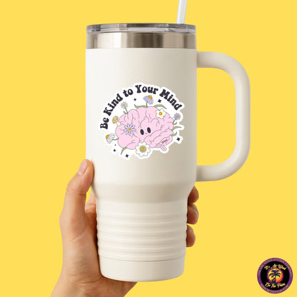 MENTAL HEALTH STICKER | funny sticker, laptop sticker, anxiety, stickers for hydro, vinyl stickers, meme sticker, water bottle sticker