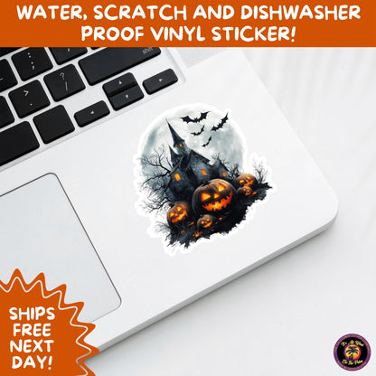 JACK O LANTERN | Aesthetic Halloween Stickers for Planners, Laptops, Water Bottles, and Spooky Autumn Craft Projects