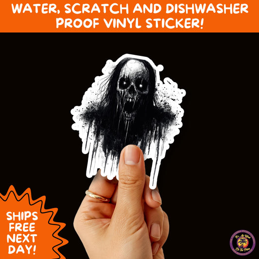 JACK O LANTERN | Aesthetic Halloween Stickers for Planners, Laptops, Water Bottles, and Spooky Autumn Craft Projects