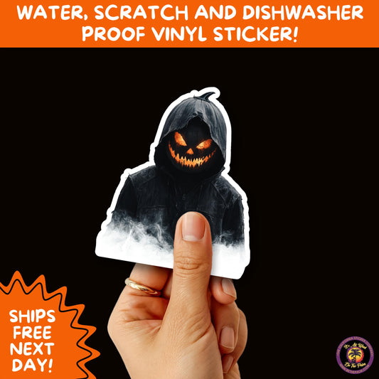 JACK O LANTERN | Aesthetic Halloween Stickers for Planners, Laptops, Water Bottles, and Spooky Autumn Craft Projects