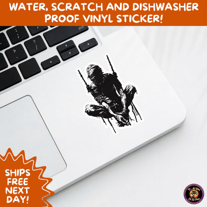 GORE HORROR STICKERS | Creepy Vibe Aesthetic – Blood, Skulls, Guts, and Creepy Vinyl Art for Halloween and Alternative Style Fans