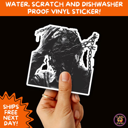 GORE HORROR STICKERS | Creepy Vibe Aesthetic – Blood, Skulls, Guts, and Creepy Vinyl Art for Halloween and Alternative Style Fans
